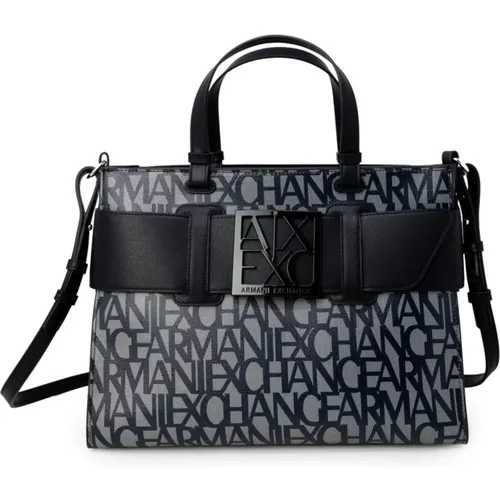 Schwarze Tasche für Frauen - Armani Exchange - Modalova