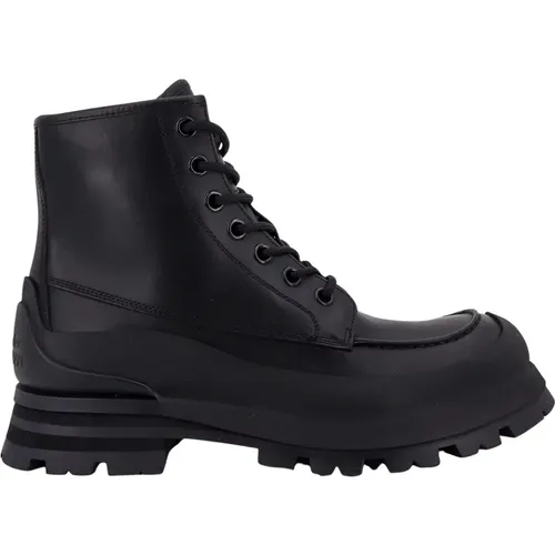 Men's Shoes Ankle Boots Aw23 , male, Sizes: 8 1/2 UK - alexander mcqueen - Modalova