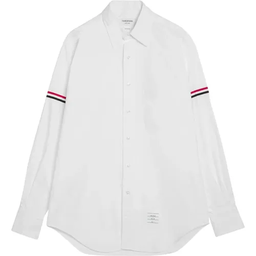 Long Sleeve Shirt , male, Sizes: M, S - Thom Browne - Modalova