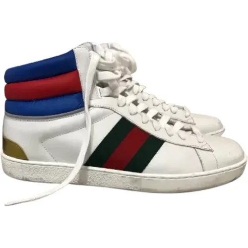 Pre-owned Leder sneakers - Gucci Vintage - Modalova