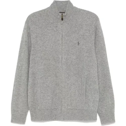 Pullover Grau , Herren, Größe: S - Ralph Lauren - Modalova