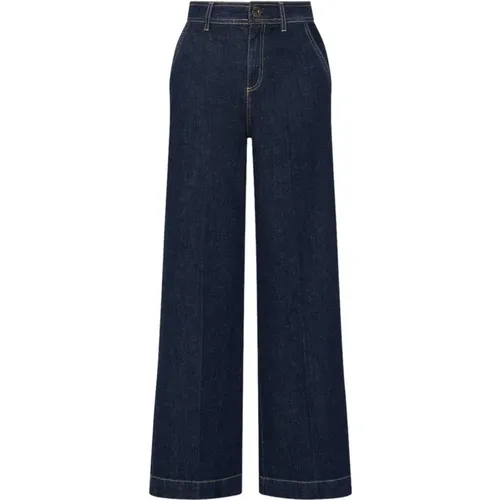 Wide Leg Denim Jeans Trendy Classy - Marella - Modalova