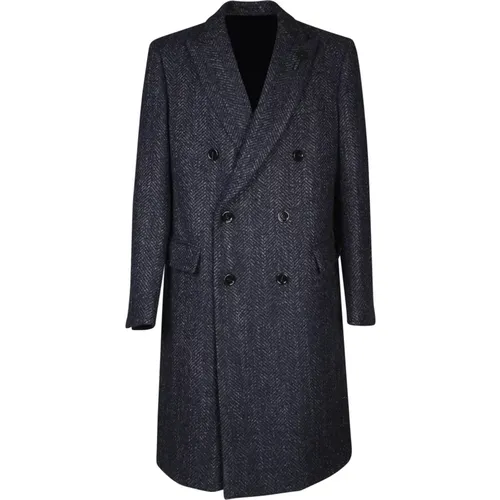 Wool Blend Coat Aw24 , male, Sizes: S, XL, L, M - Lardini - Modalova