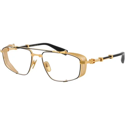 Stylish Optical Brigade-V Glasses , male, Sizes: 56 MM - Balmain - Modalova