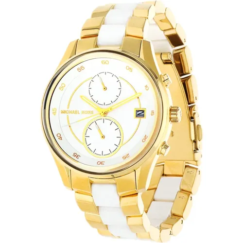 Briar Chronograph Stainless Steel Bracelet Watch , female, Sizes: ONE SIZE - Michael Kors - Modalova