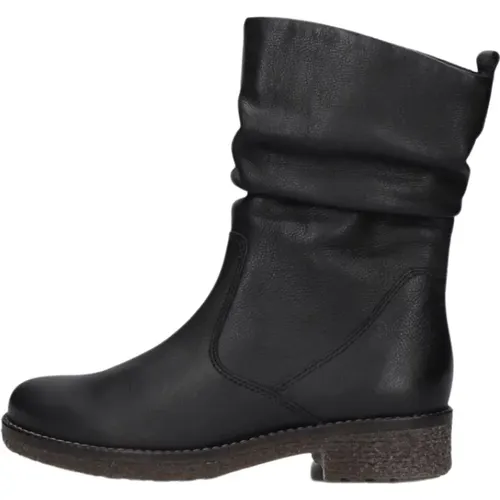 Schwarze Stiefeletten Casual Stil , Damen, Größe: 36 EU - Gabor - Modalova