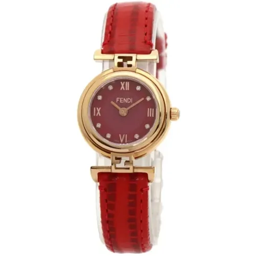 Pre-owned Rose Gold watches , female, Sizes: ONE SIZE - Fendi Vintage - Modalova