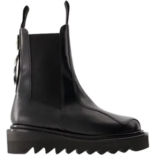 Leather Slip-On Boots , female, Sizes: 6 UK - Toga Pulla - Modalova