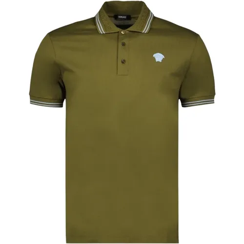 Medusa Polo Shirt , male, Sizes: M, L, S - Versace - Modalova