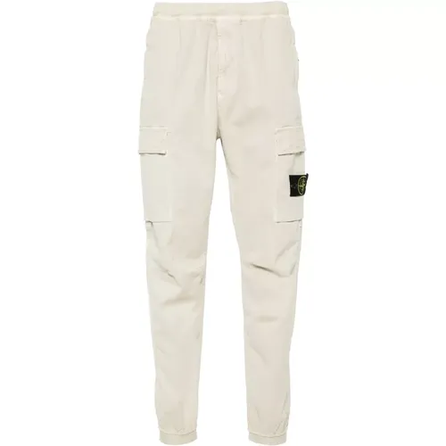 Cargo Jogger Trousers , male, Sizes: W29, W32, W30, W33 - Stone Island - Modalova