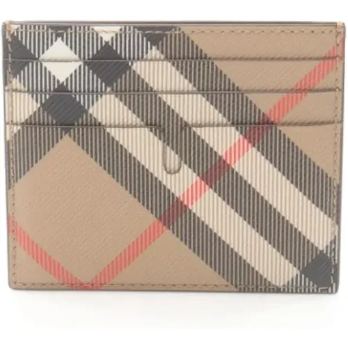 Pre-owned Canvas wallets , female, Sizes: ONE SIZE - Burberry Vintage - Modalova