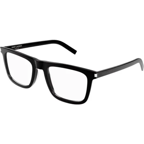 Elegante Leder Umhängetasche , unisex, Größe: 52 MM - Saint Laurent - Modalova