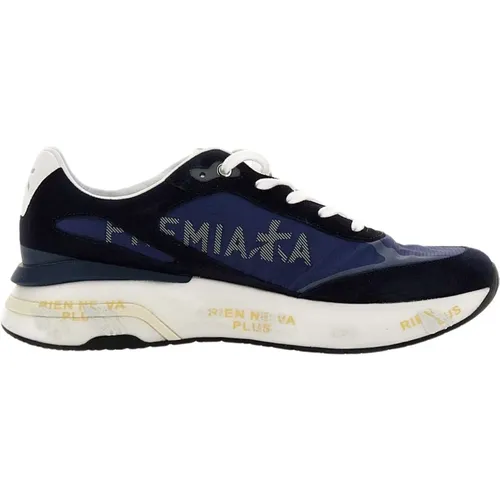 Blaue Herren Sneakers , Herren, Größe: 43 EU - Premiata - Modalova