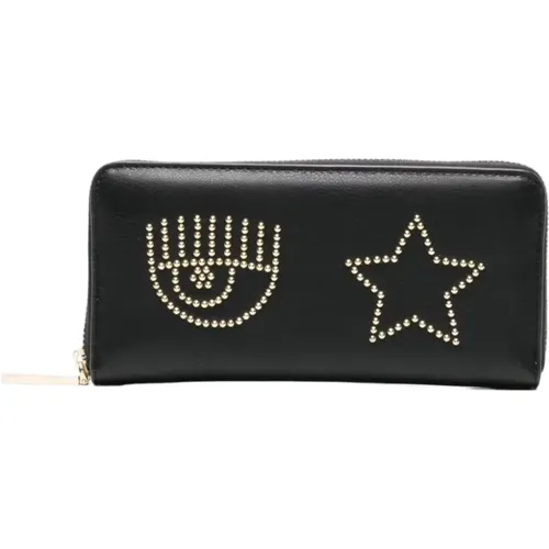 Zip Wallet , female, Sizes: ONE SIZE - Chiara Ferragni Collection - Modalova