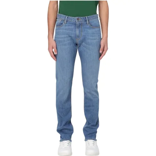 Klassische 5 Pocket Jeans , Herren, Größe: W32 - Giorgio Armani - Modalova