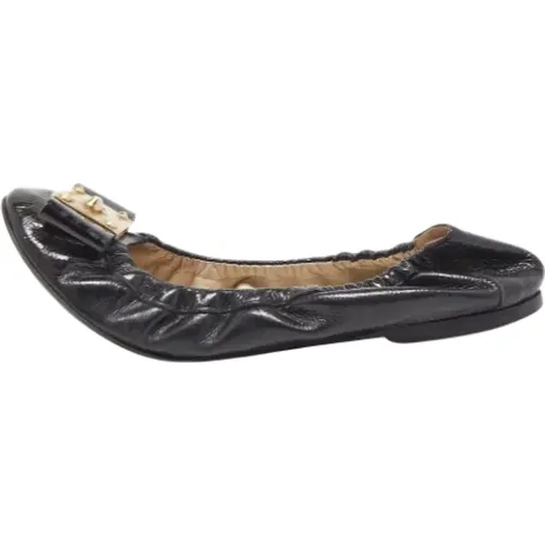 Pre-owned Leather flats , female, Sizes: 4 UK - Fendi Vintage - Modalova