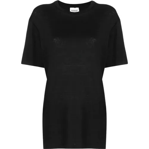 Schwarzes Zewel Tee Shirt für Frauen - Isabel Marant Étoile - Modalova