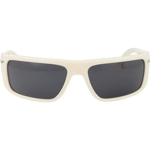 Off , Stylish Sunglasses for Sunny Days , unisex, Sizes: 62 MM - Off White - Modalova