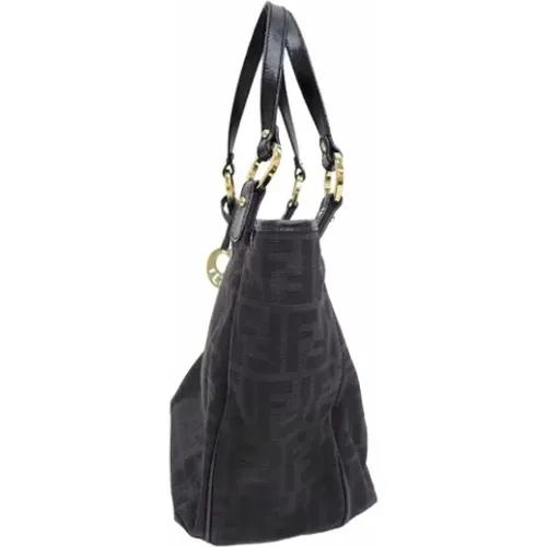 Pre-owned Canvas Fendi Shoulder Bag , female, Sizes: ONE SIZE - Fendi Vintage - Modalova