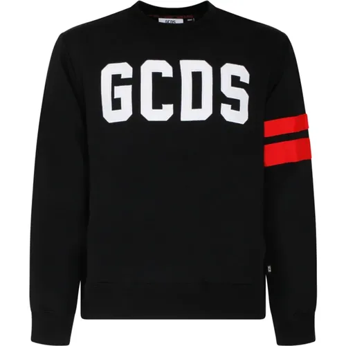 Logo Embroidered Sweatshirt , male, Sizes: L, M - Gcds - Modalova