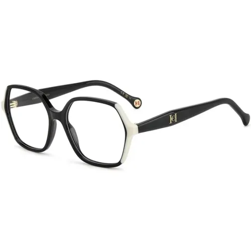 Schwarze und Weiße Stilvolle Brille,Schwarze und weiße stilvolle Brille - Carolina Herrera - Modalova