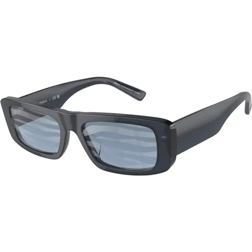 Stylische Sonnenbrille Ea4229U 6120Am , unisex, Größe: 55 MM - Emporio Armani - Modalova