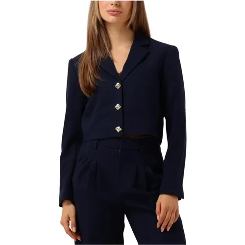 Dunkelblauer Blazer Na-Elai , Damen, Größe: XL - Notre-v - Modalova