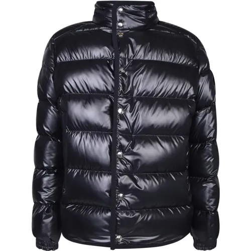 Glänzende Knopf Daunenjacke - Moncler - Modalova