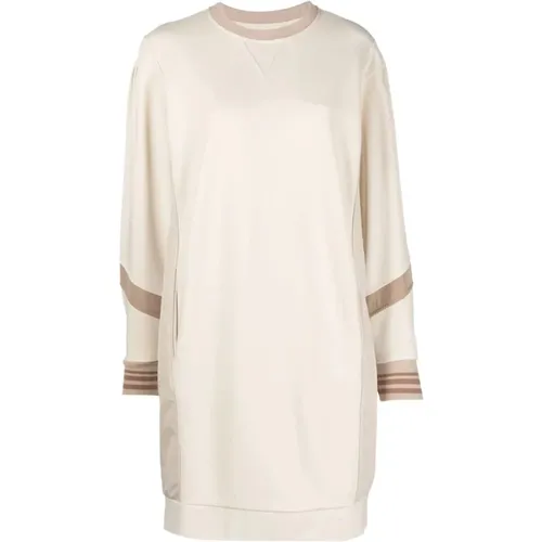 Maxi round neck sweatshirt , female, Sizes: S, XS - Eleventy - Modalova