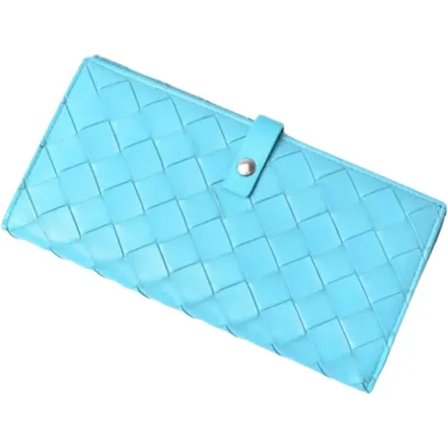 Pre-owned Leather wallets , female, Sizes: ONE SIZE - Bottega Veneta Vintage - Modalova