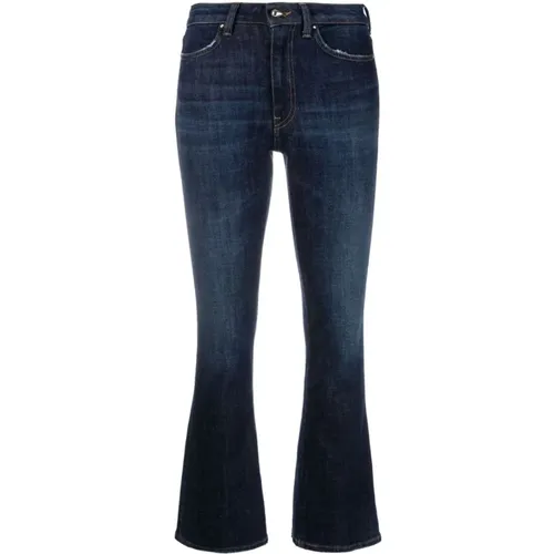Stylische Boot-Cut Jeans für Frauen , Damen, Größe: W31 - Dondup - Modalova