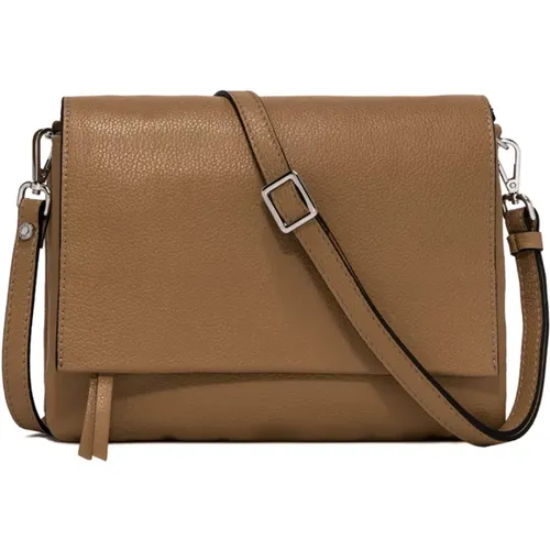 Wandelbare Leder-Crossbody-Clutch , Damen, Größe: ONE Size - Gianni Chiarini - Modalova