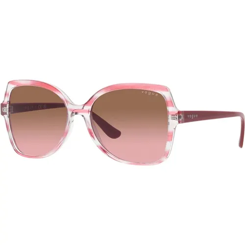 Butterfly Sunglasses , female, Sizes: 56 MM - Vogue - Modalova
