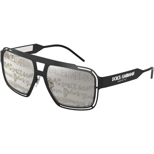 Matte Sunglasses Dg2270 Model , male, Sizes: 57 MM - Dolce & Gabbana - Modalova