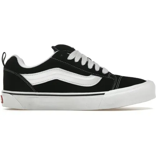 And White Striped Sneakers , male, Sizes: 4 1/2 UK, 2 UK, 5 UK, 9 UK, 2 1/2 UK, 6 1/2 UK, 3 UK, 12 UK, 1 UK, 8 1/2 UK, 7 UK, 4 UK, 10 1/2 UK, 8 UK, 11 - Vans - Modalova