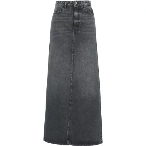 Graue Jeans Aw24 Damenbekleidung , Damen, Größe: W27 - Icon Denim - Modalova