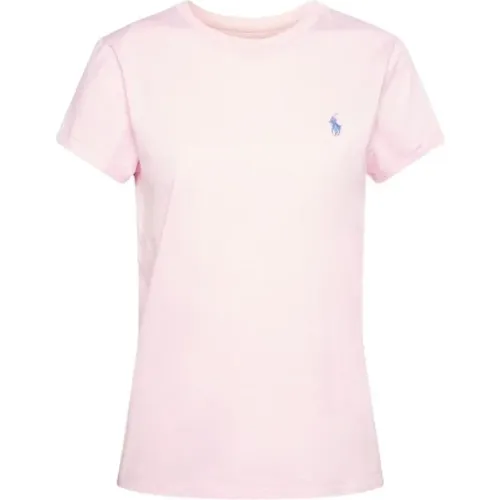 Classic Round-Neck T-Shirt , female, Sizes: 2XL - Polo Ralph Lauren - Modalova