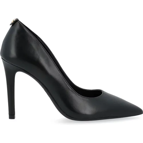 Leather High Pump , female, Sizes: 5 1/2 UK, 6 UK, 2 UK, 3 UK, 8 UK, 4 UK, 5 UK, 7 UK, 3 1/2 UK - Michael Kors - Modalova