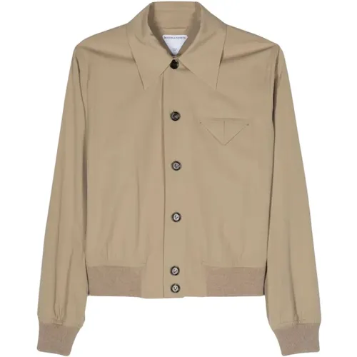 Sand Blouson Jacket , female, Sizes: XS, 2XS - Bottega Veneta - Modalova