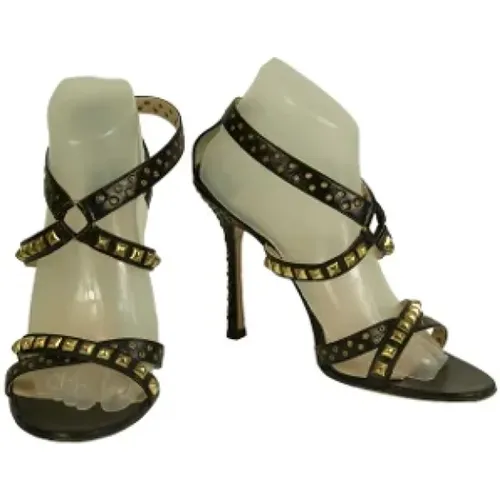 Strappy Leather Sandals , female, Sizes: 7 UK - Jimmy Choo Pre-owned - Modalova