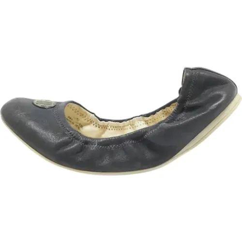 Pre-owned Leather flats , female, Sizes: 5 1/2 UK - Prada Vintage - Modalova