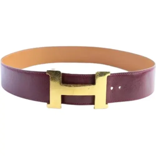 Pre-owned Leather belts , female, Sizes: ONE SIZE - Hermès Vintage - Modalova