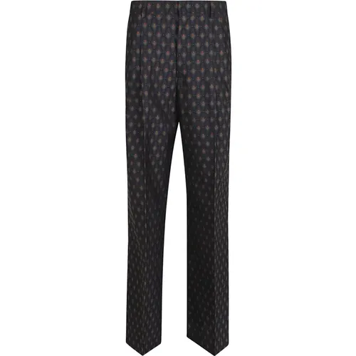 Black Trousers for Women Aw24 , female, Sizes: S, 2XS, XS - ETRO - Modalova