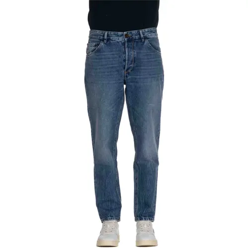 Rebel Fit Denim Jeans , Herren, Größe: W34 - PT Torino - Modalova