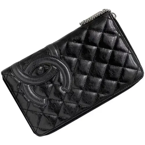 Pre-owned Leather wallets , female, Sizes: ONE SIZE - Chanel Vintage - Modalova