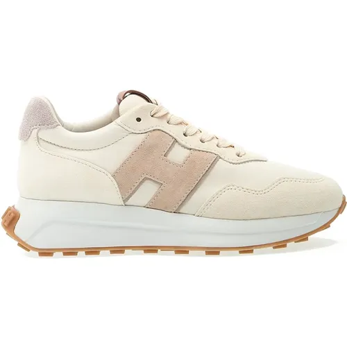 Wildleder Sneakers für Frauen , Damen, Größe: 39 EU - Hogan - Modalova