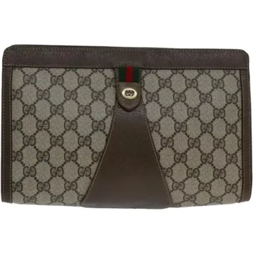 Pre-owned Canvas gucci-bags , female, Sizes: ONE SIZE - Gucci Vintage - Modalova