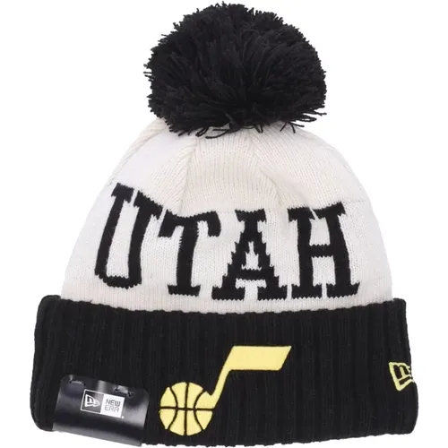 Utah Jazz Pom Pom Beanie Hat - new era - Modalova