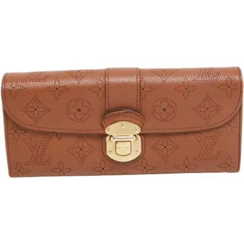 Pre-owned Leather wallets , female, Sizes: ONE SIZE - Louis Vuitton Vintage - Modalova