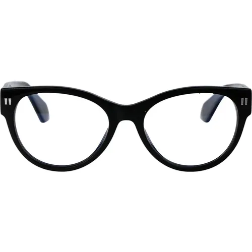 Stylische Optical Style 57 Brille , unisex, Größe: 55 MM - Off White - Modalova